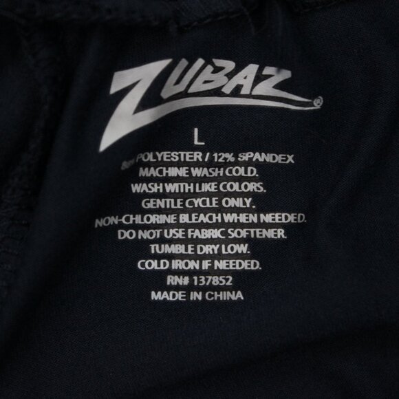 Zubaz Detroit Tigers Shorts Mens Large Blue/Orange Polyester stretch 11" inseam - Picture 10 of 11